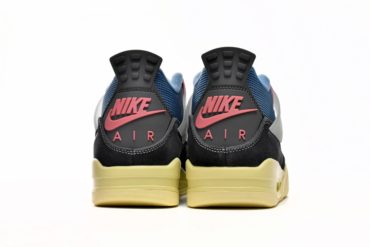 TOP Version Union LA x Air Jordan 4 Retro Off Noir DC9533-001 