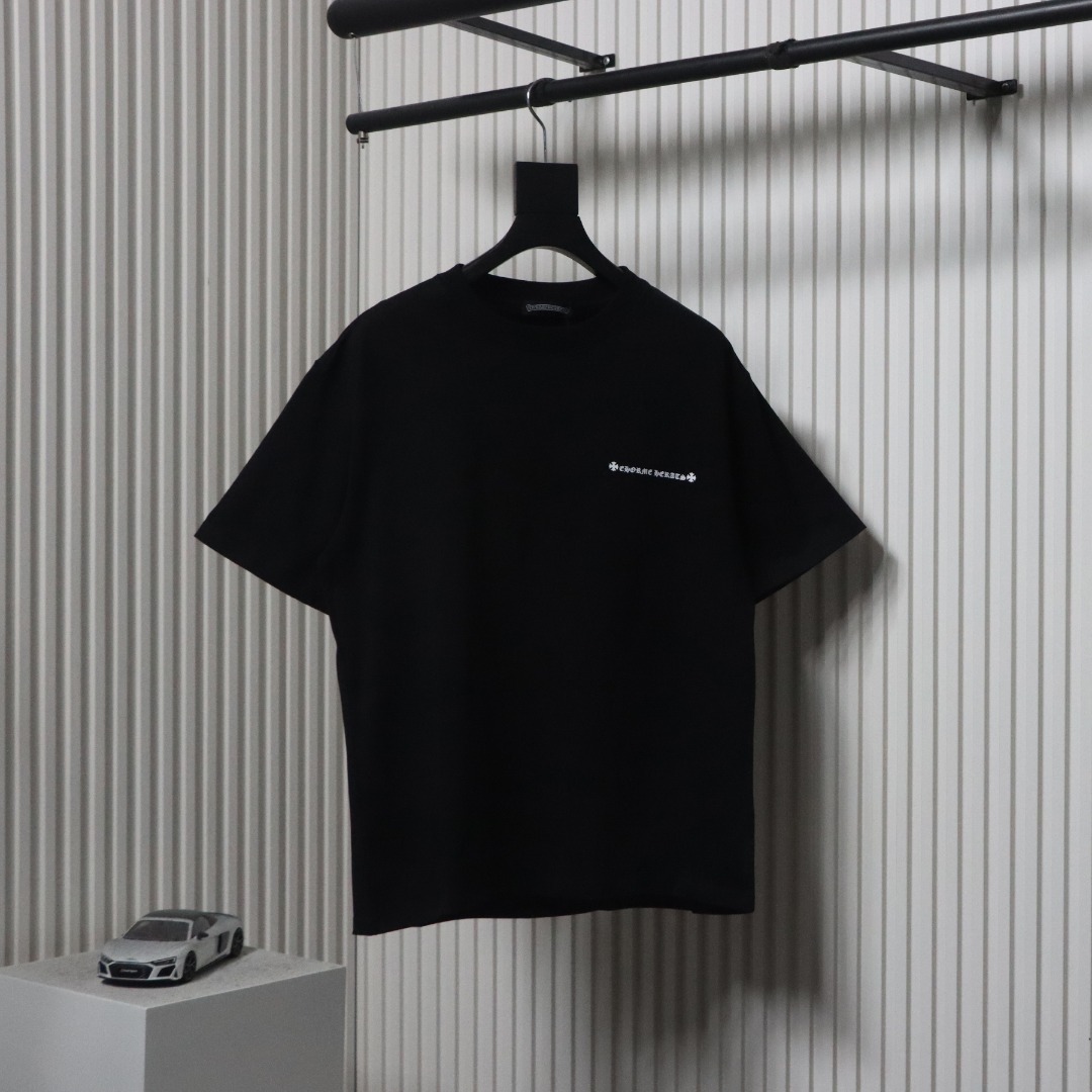 Chrome Hearts 25ss Back Multi-label Printing T-shirt Black
