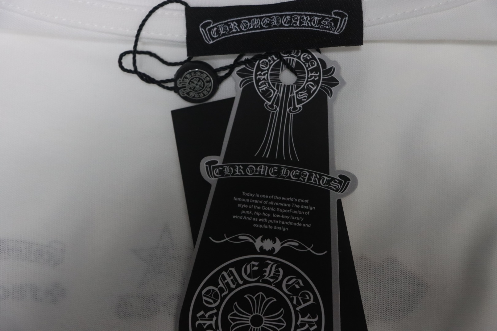 Chrome Hearts 25ss Back Multi-label Printing T-shirt White