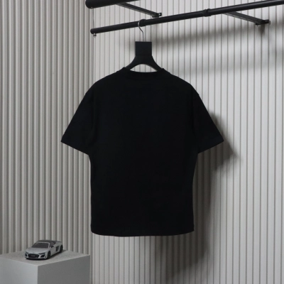 Chrome Hearts 25ss Cut-out Patchwork With Silver Cross Embroidery T-shirt Black 02