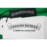 Chrome Hearts 25ss Graffiti Cross Patch Embroidery Washed T-shirt Green