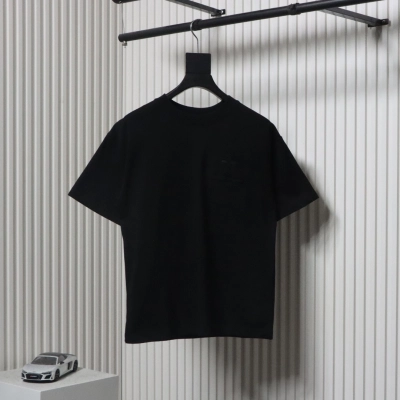 Chrome Hearts 25ss Heavy Duty Back Overlap Cross Patch Embroidered T-shirt Black 01