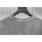Chrome Hearts 25ss Horseshoe Patch Embroidery Burnout Washed Holes T-shirt White
