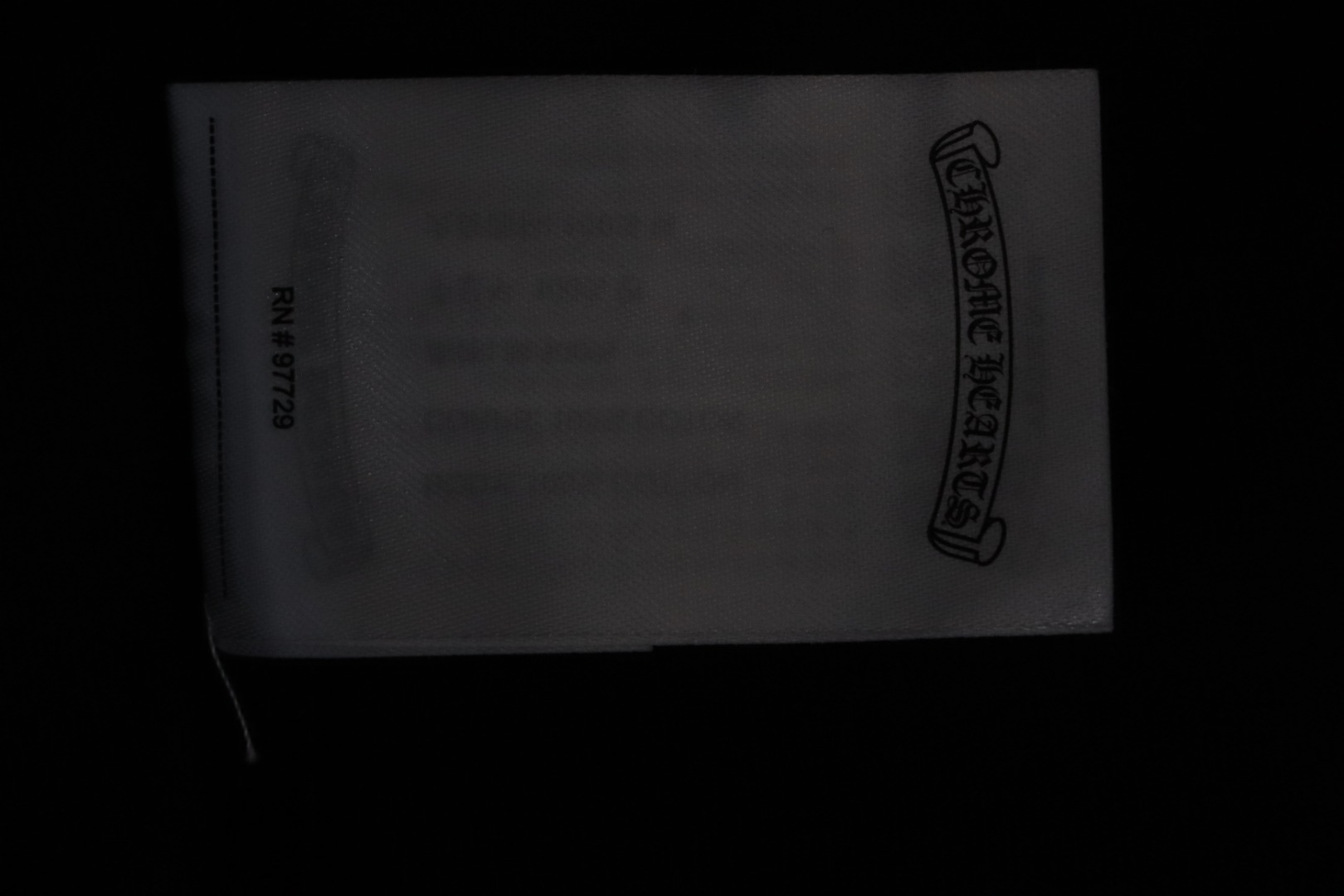 Chrome Hearts 25ss Valentine's Day Patch Embroidery Graffiti T-shirt Black