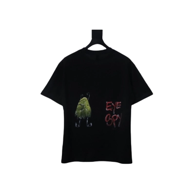 Chrome Hearts CH Graffiti Cartoon T-shirt Black 02