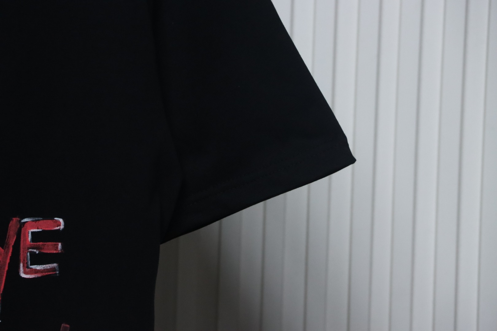 Chrome Hearts CH Graffiti Cartoon T-shirt Black