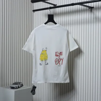 Chrome Hearts CH Graffiti Cartoon T-shirt White 02