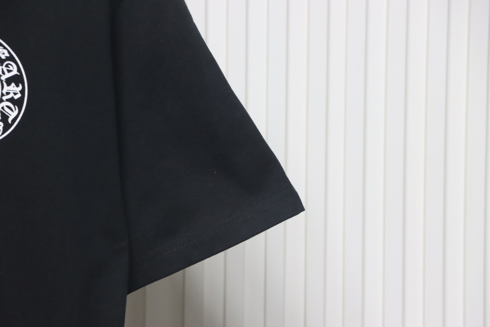 Chrome Hearts Colorful Horseshoe Sanskrit Letter Print T-shirt Black