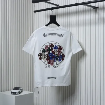 Chrome Hearts Cross Print T-shirt White 02