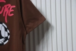 Chrome Hearts Football Graffiti T-shirt Brown2