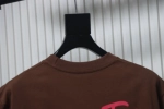 Chrome Hearts Football Graffiti T-shirt Brown4