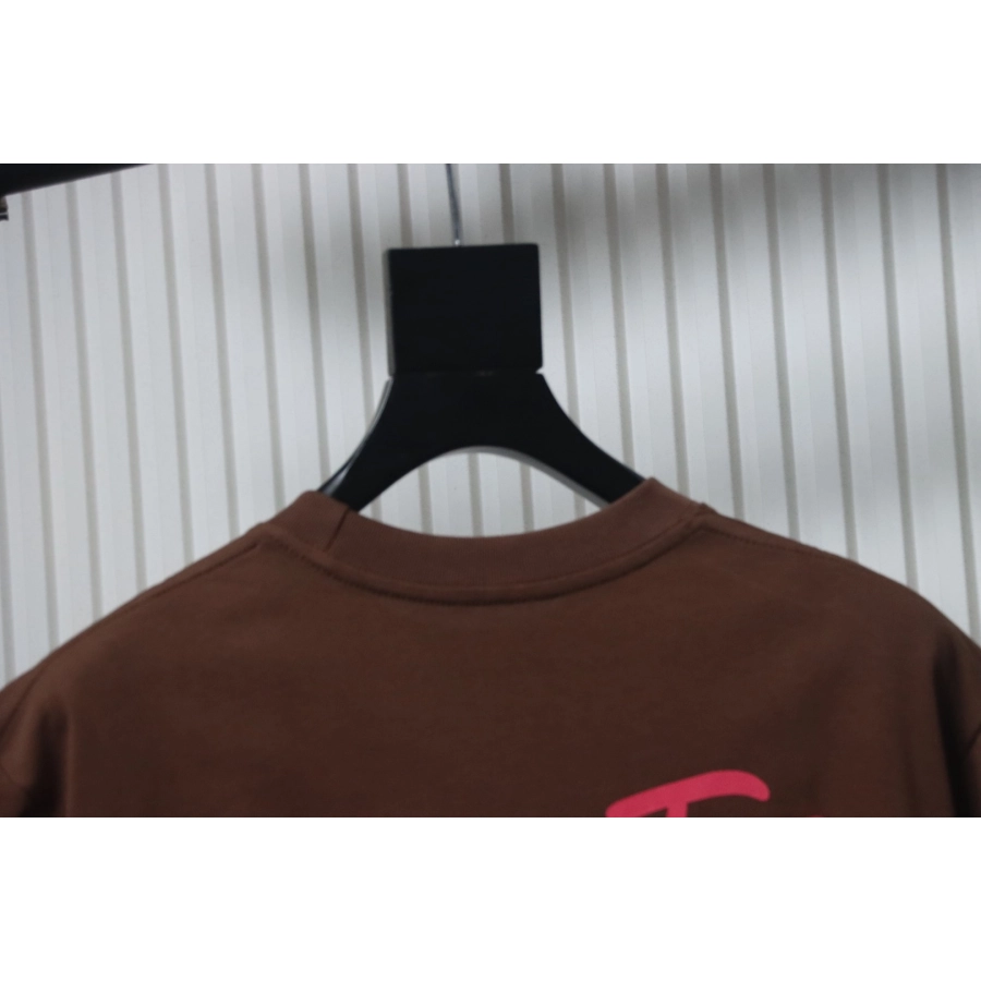 Chrome Hearts Football Graffiti T-shirt Brown