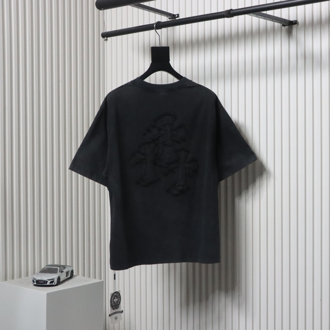 Chrome Hearts Patch Embroidered T-shirt Black