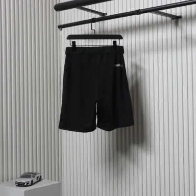 Chrome Hearts Popular Sanskrit Print Mesh Double-Layer Ice Hockey Shorts Black 02