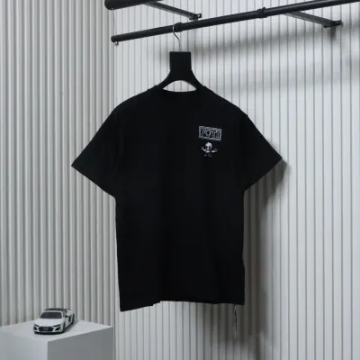 Chrome Hearts Skull Collaboration T-Shirt Black 01