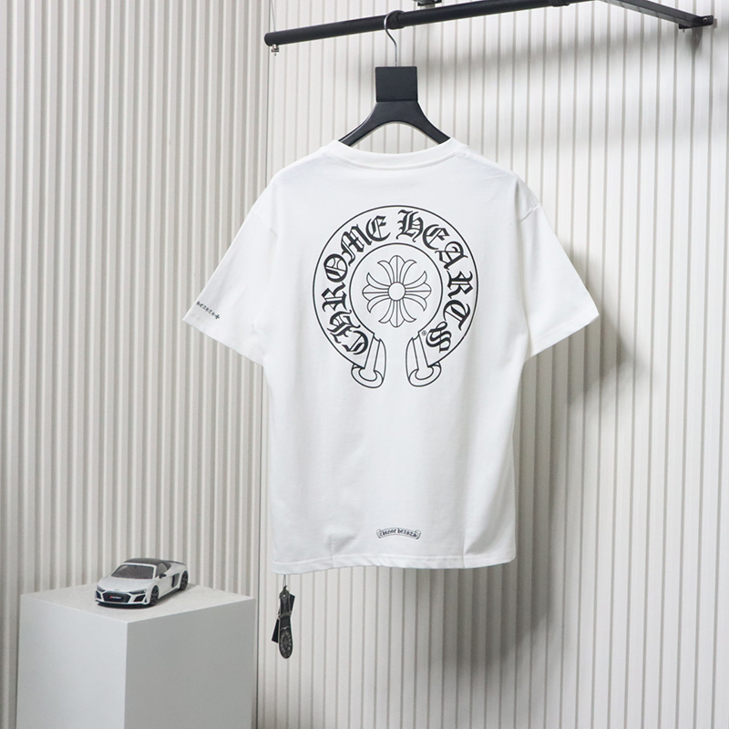 Chrome Hearts Sanskrit Cross Print T-shirt White