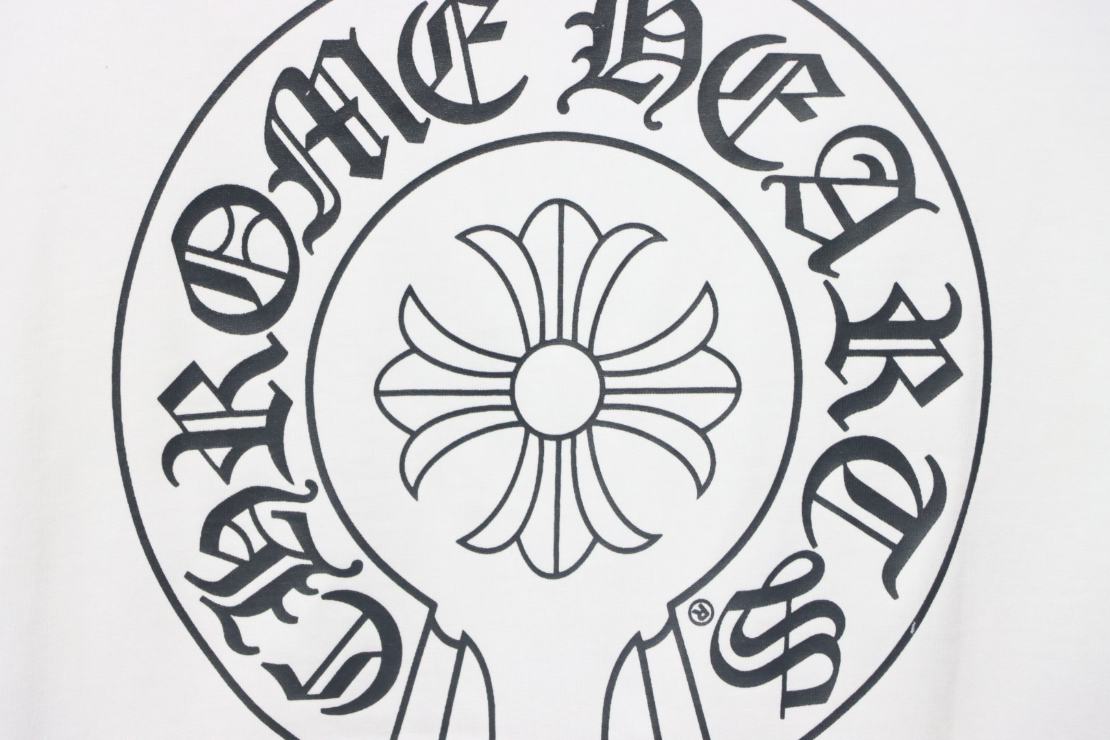 Chrome Hearts Sanskrit Cross Print T-shirt White