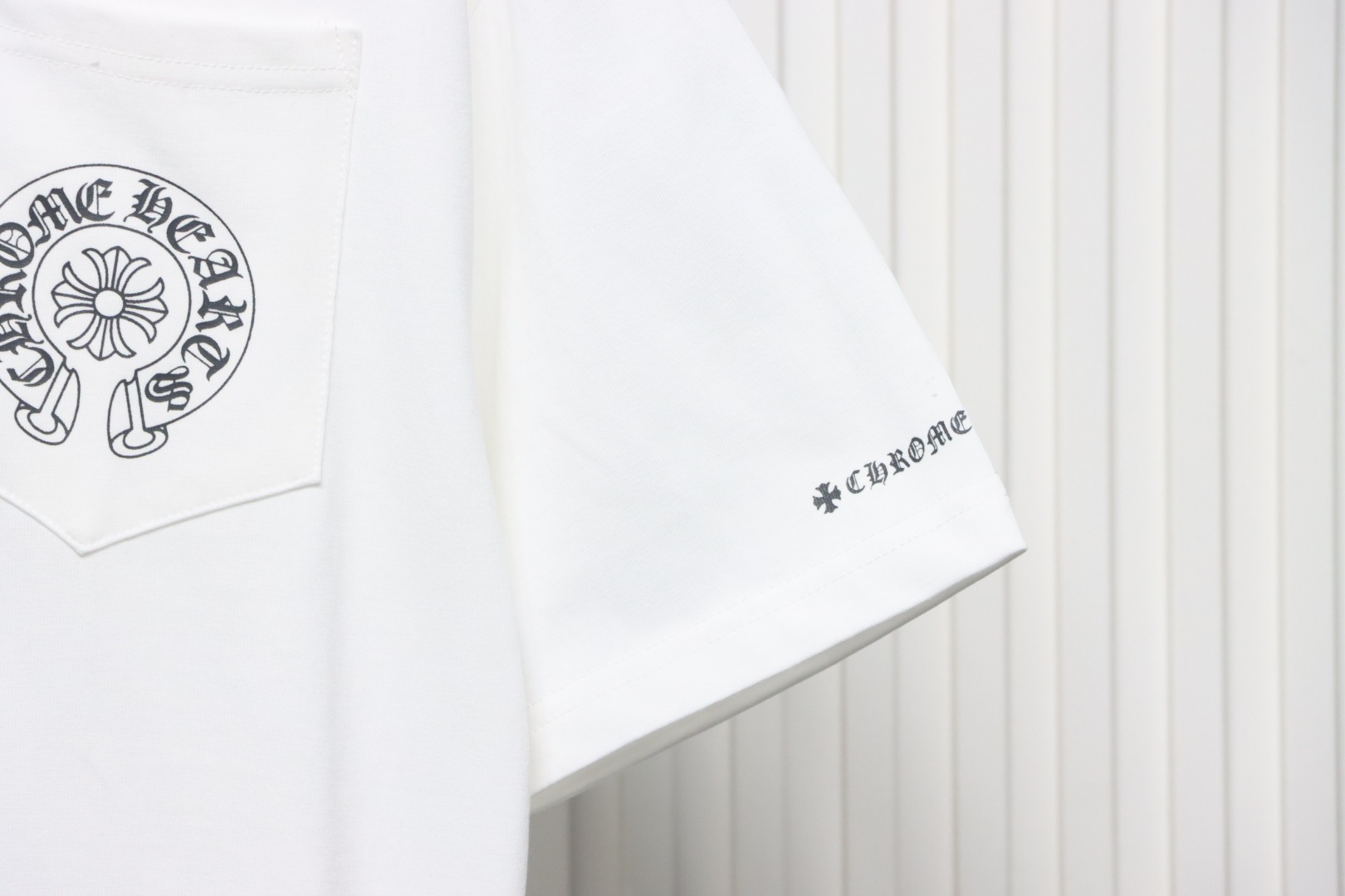 Chrome Hearts Sanskrit Cross Print T-shirt White
