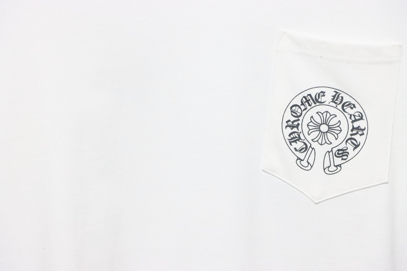 Chrome Hearts Sanskrit Cross Print T-shirt White