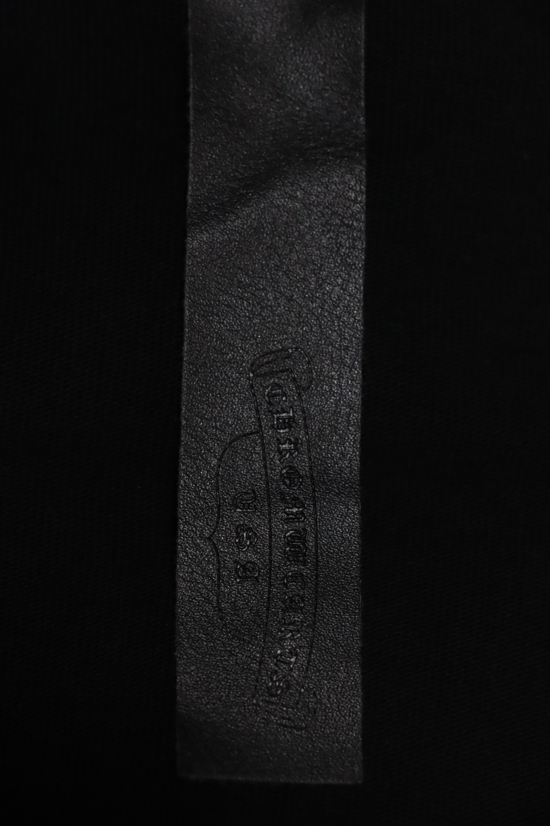 Chrome Heart Painted Cross T-shirt Black