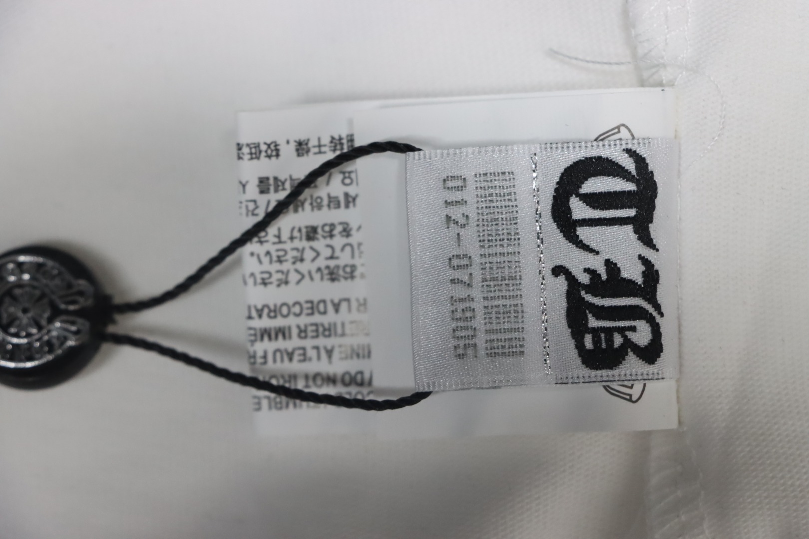 Chrome Heart Painted Cross T-shirt White