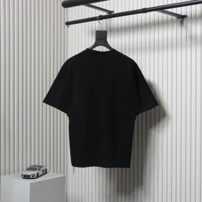 Chrome Hearts 25ss Casual Hand-painted Graffiti T-shirt Black 02