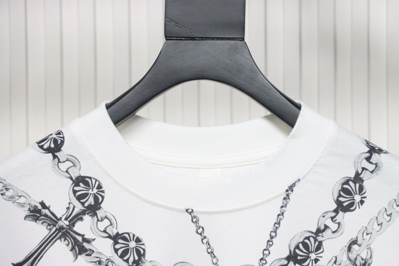 Chrome Hearts 25ss Casual Hand-painted Graffiti T-shirt White