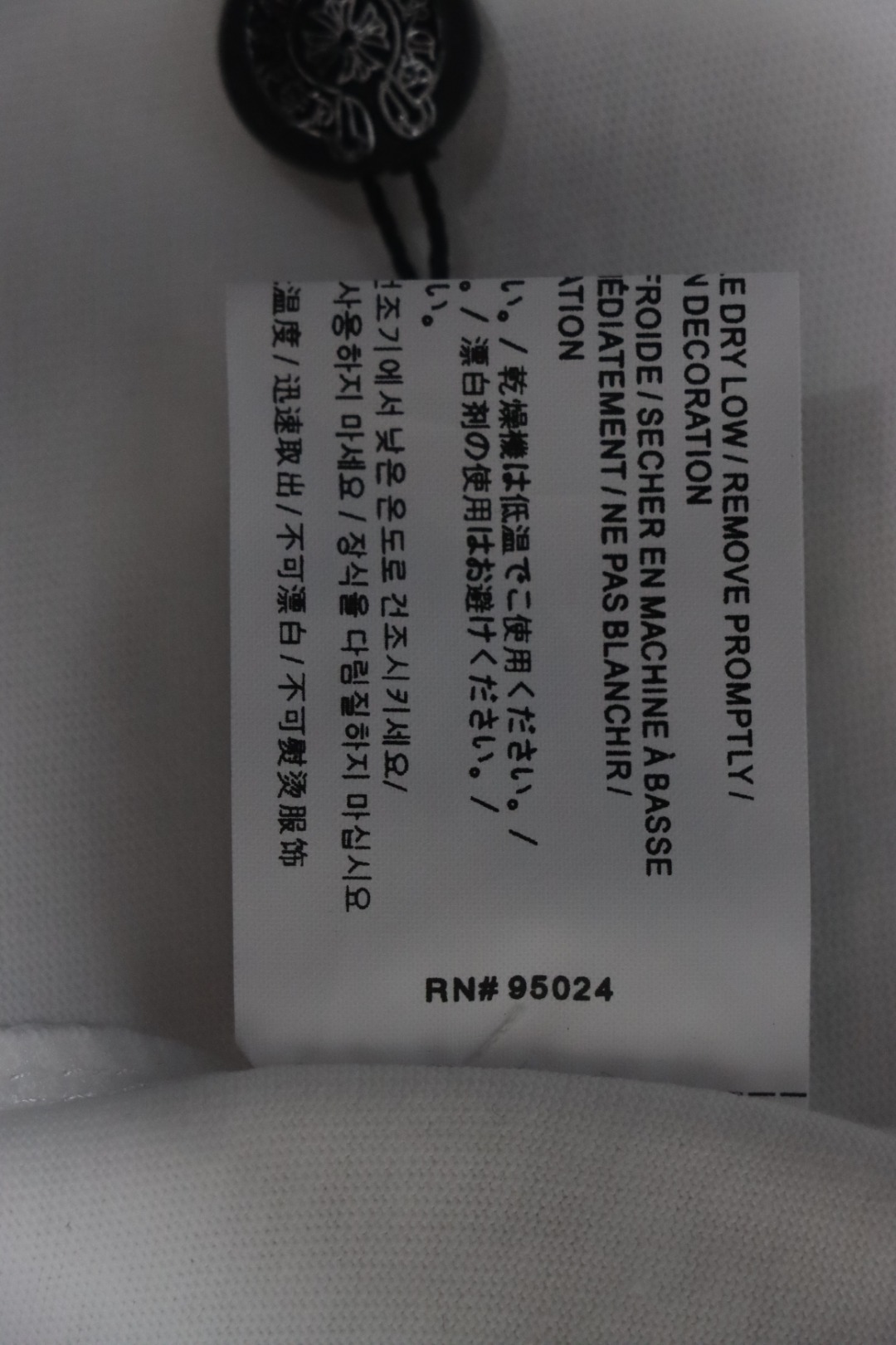 Chrome Hearts 25ss Casual Hand-painted Graffiti T-shirt White