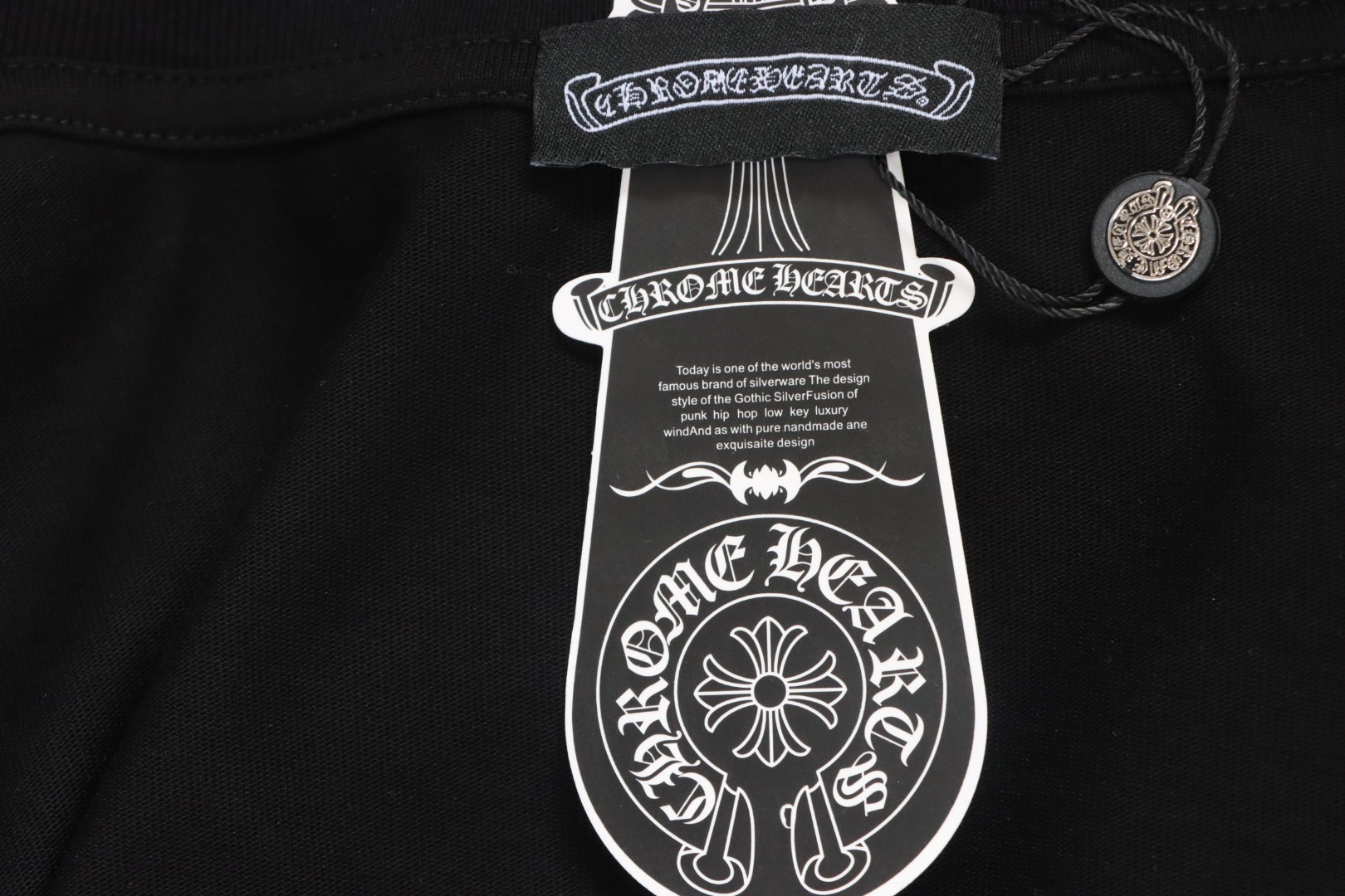 Chrome Hearts 25ss Colorful Lettering Logo Print T-shirt Black