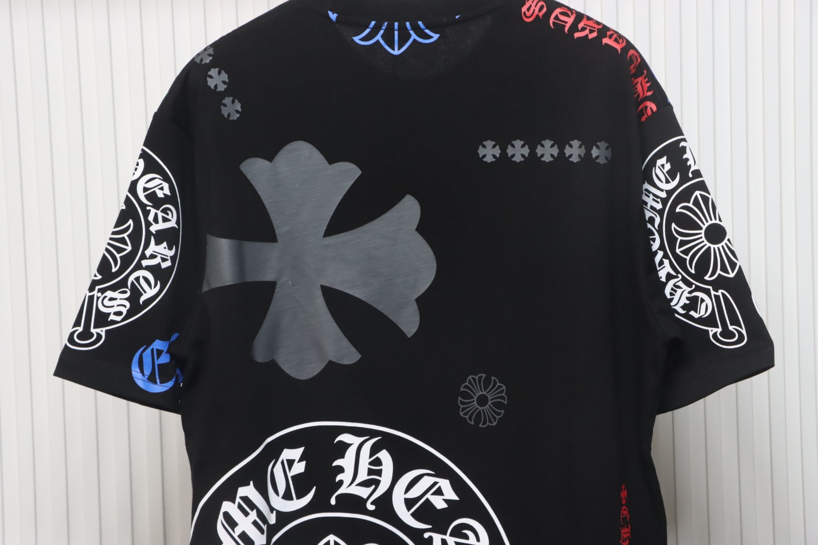 Chrome Hearts 25ss Colorful Lettering Logo Print T-shirt Black