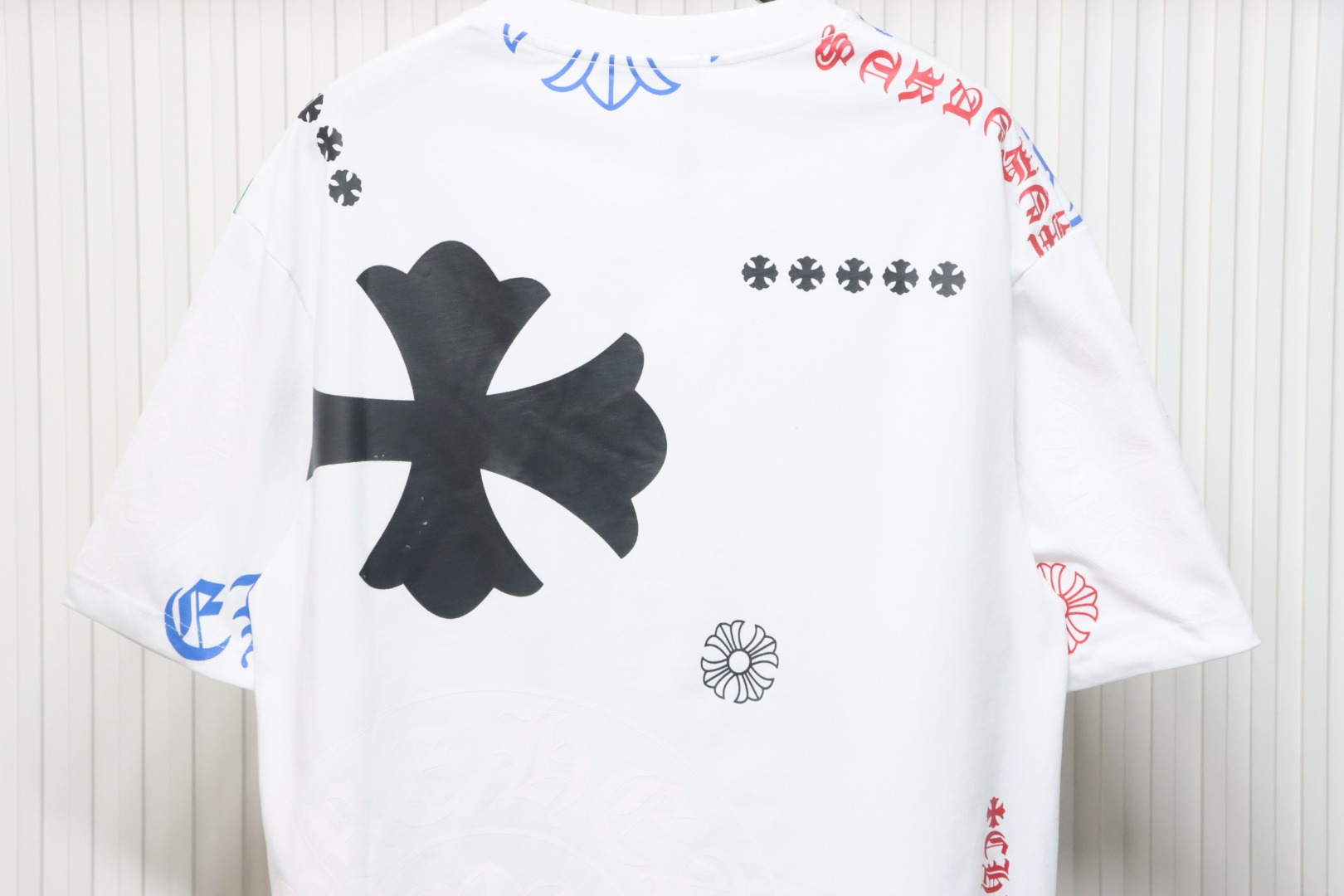 Chrome Hearts 25ss Colorful Lettering Logo Print T-shirt White