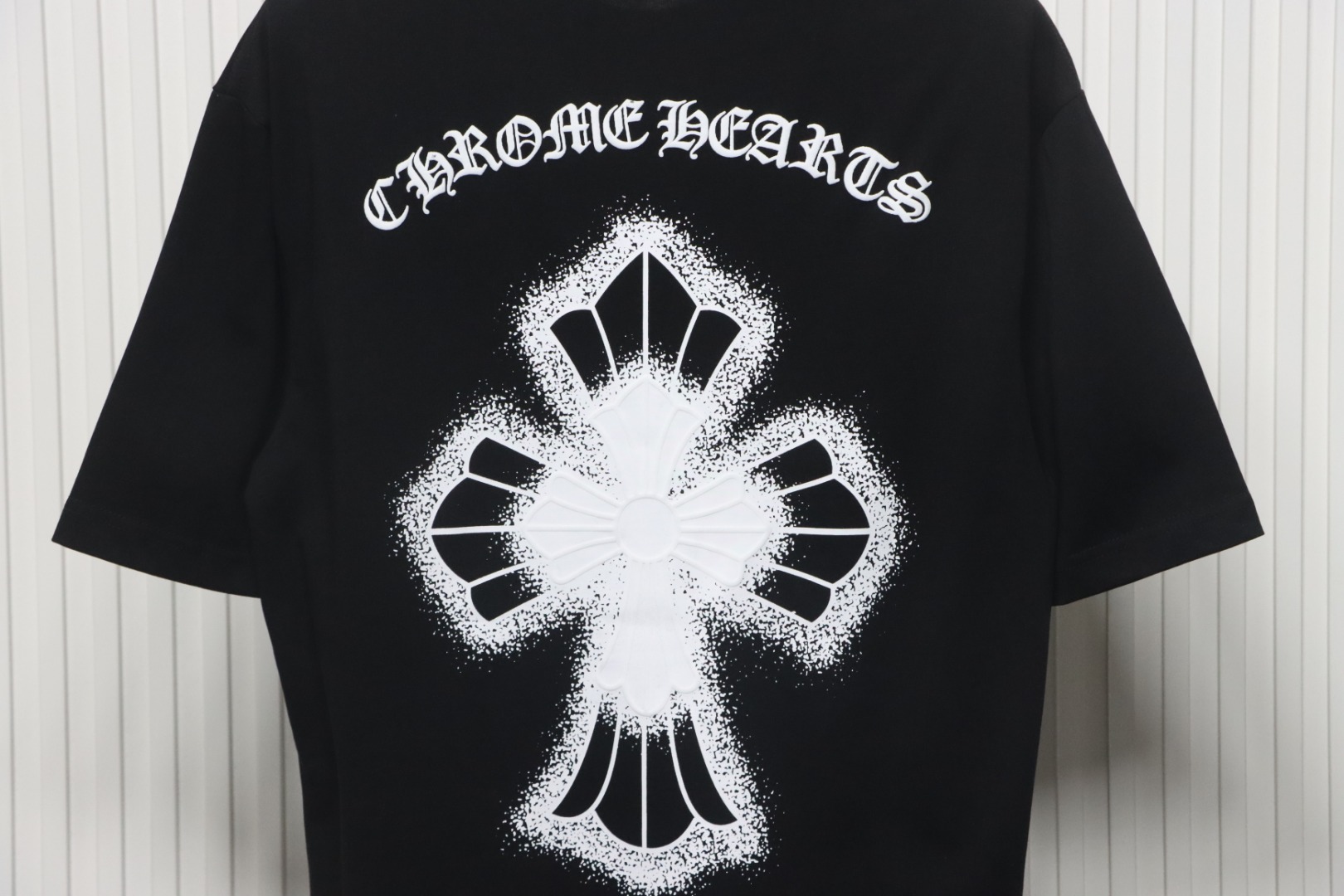 Chrome Hearts 25ss Inkjet Cross Print T-shirt Black