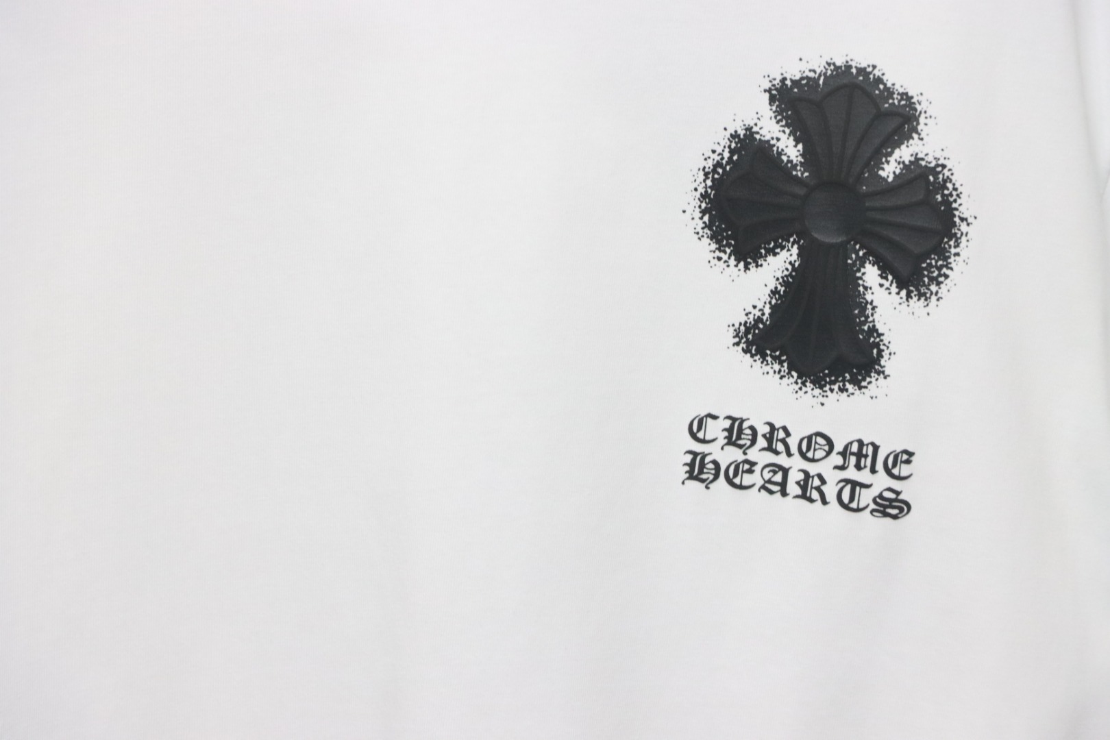 Chrome Hearts 25ss Inkjet Cross Print T-shirt White
