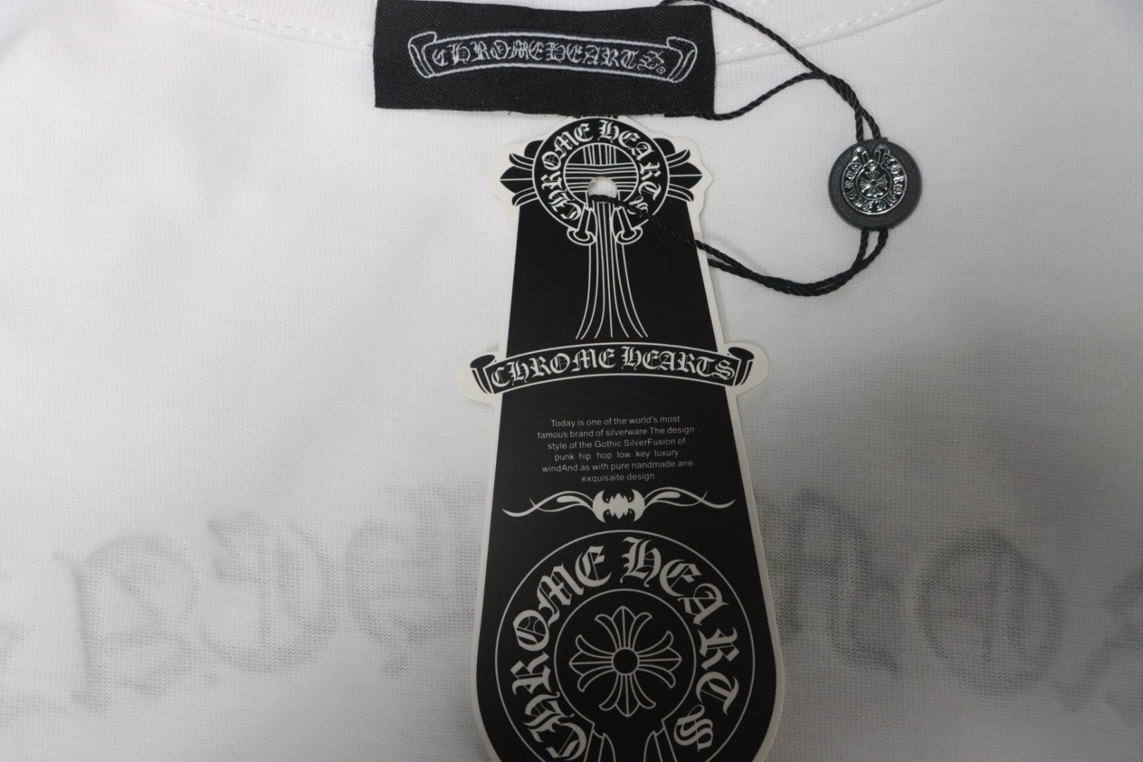 Chrome Hearts 25ss Inkjet Cross Print T-shirt White