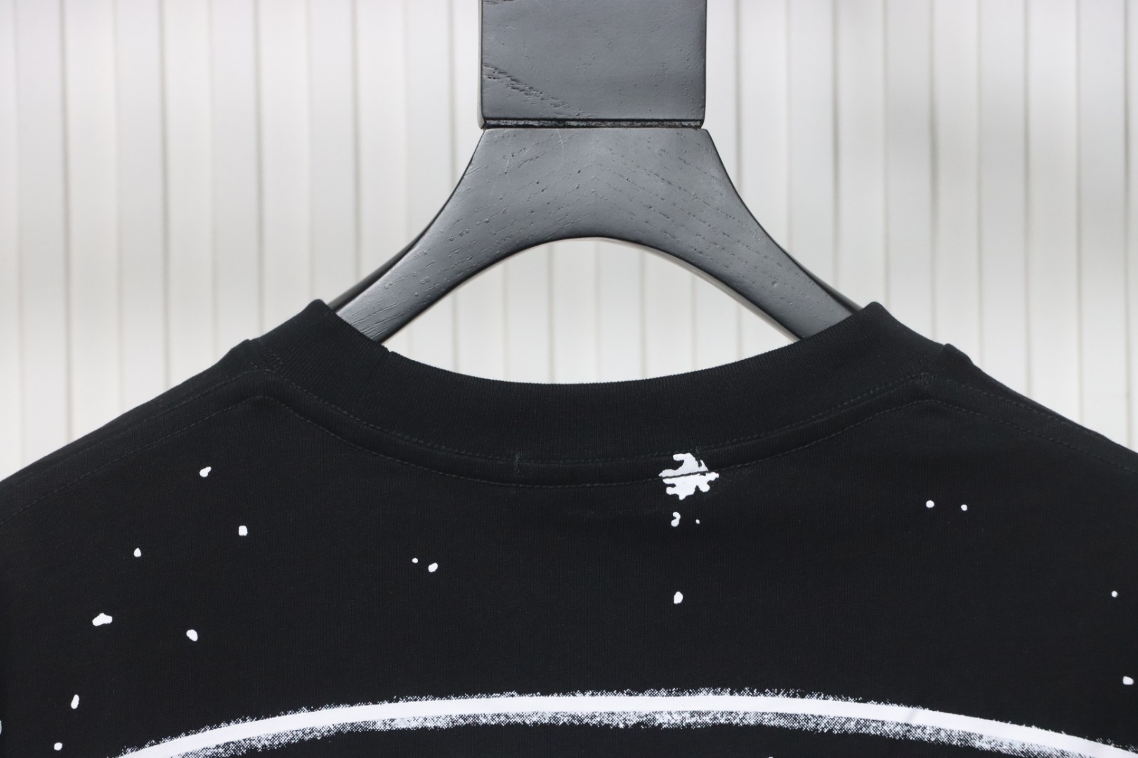 Chrome Hearts 25ss Mottled Sanskrit Star Print T-shirt Black