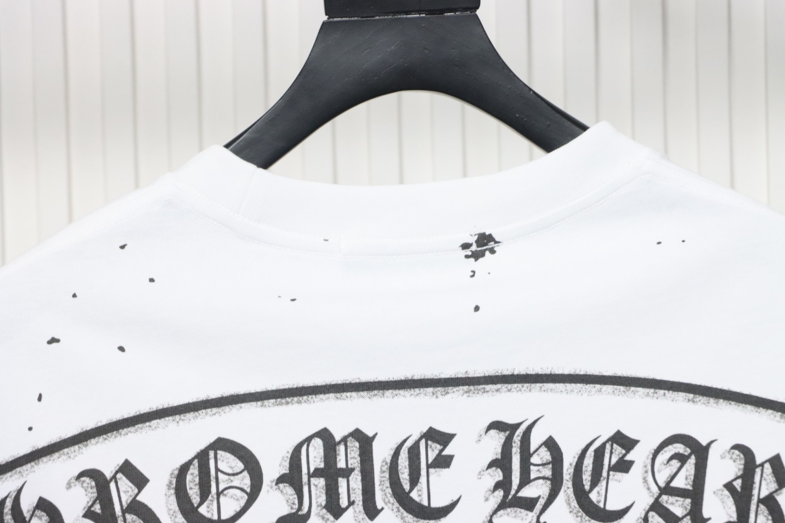 Chrome Hearts 25ss Mottled Sanskrit Star Print T-shirt White