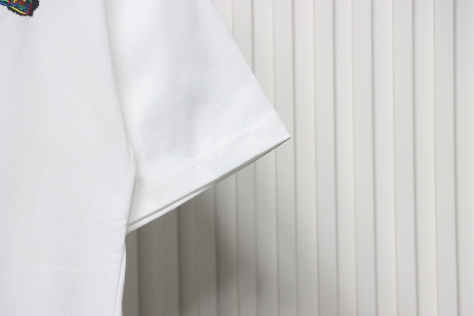 Chrome Hearts 25ss Round Neck With Colorful Print On The Back T-shirt White