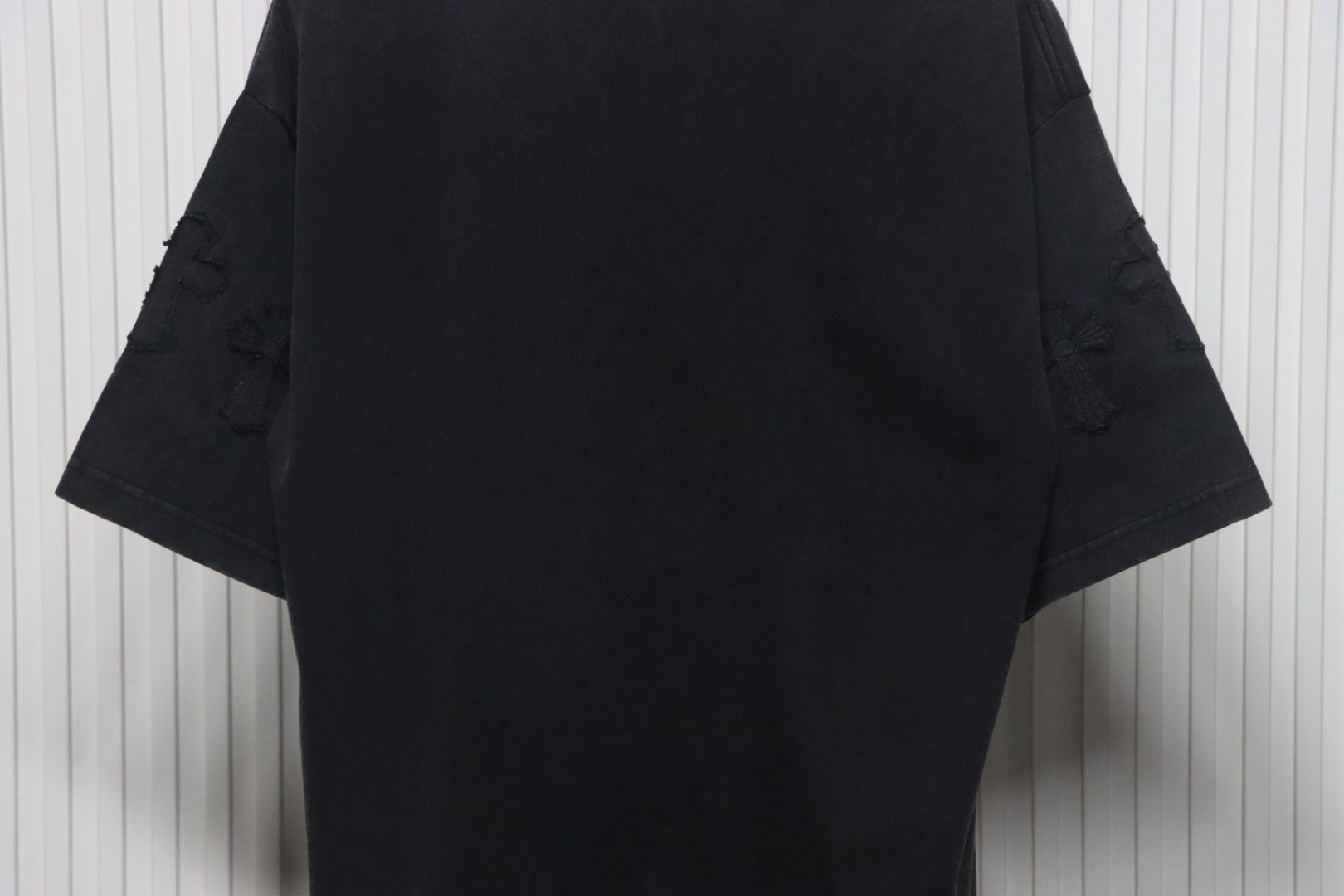 Chrome Hearts Chest Pin Crew Neck T-shirt Black