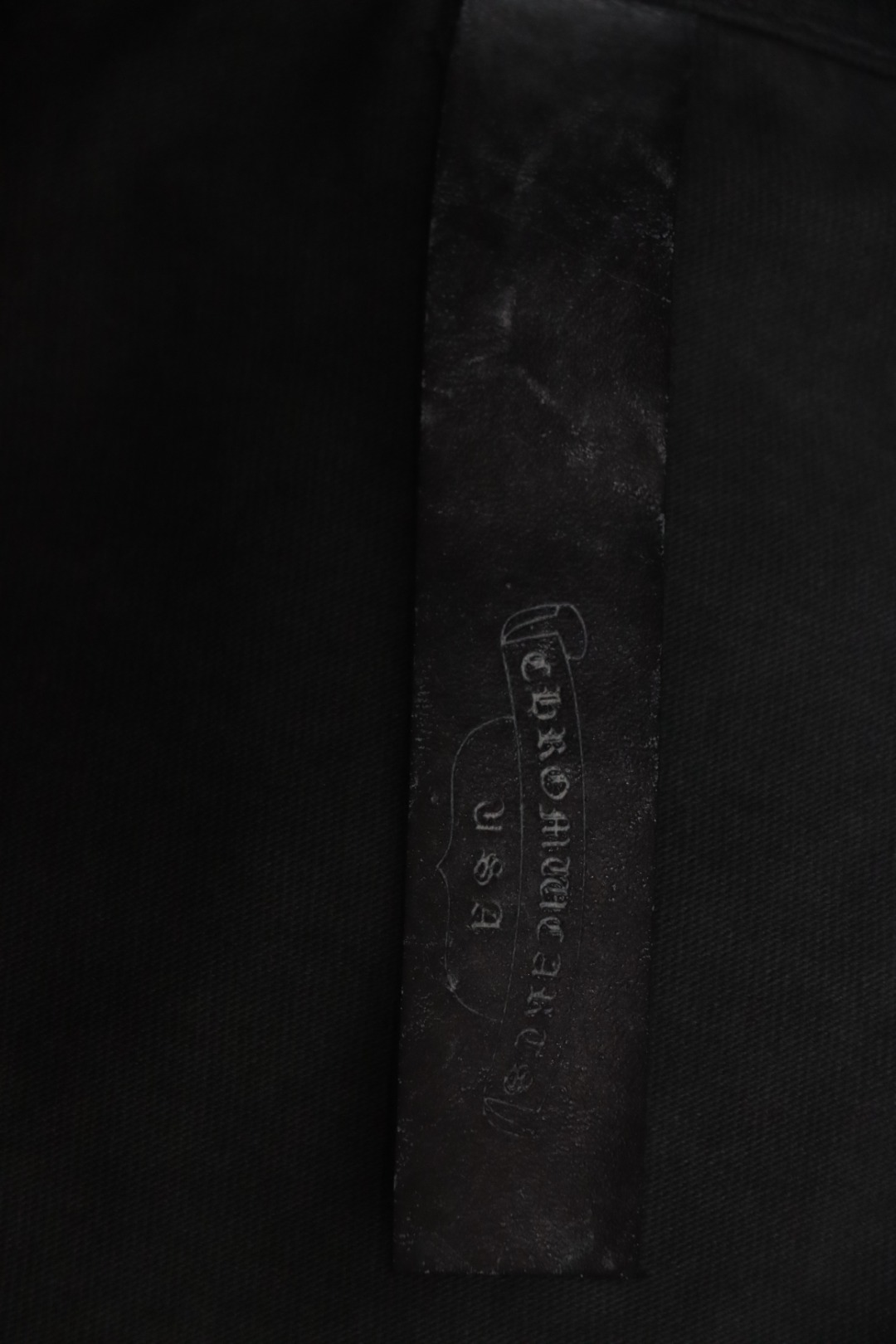 Chrome Hearts Chest Pin Crew Neck T-shirt Grey