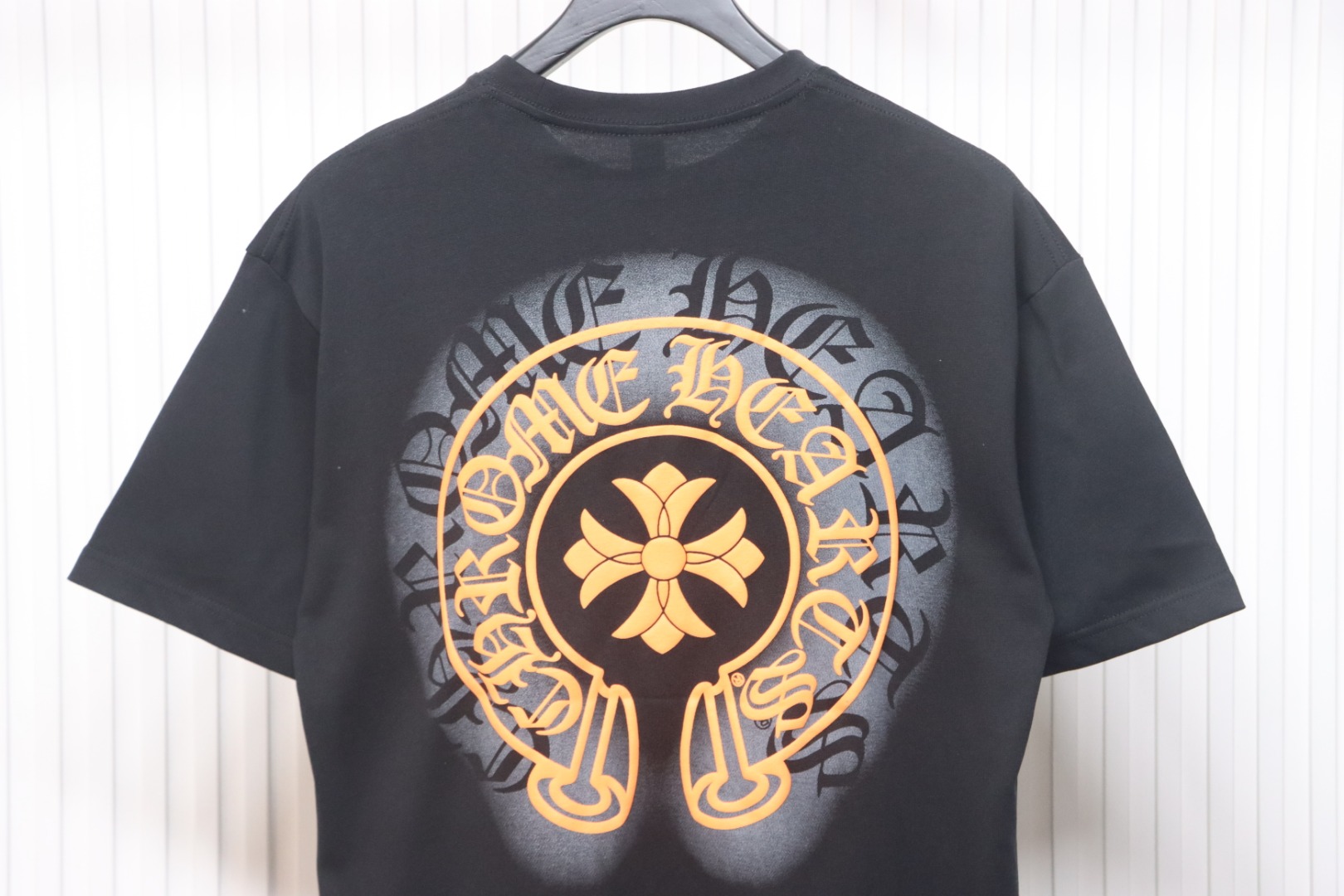 Chrome Hearts Colorful Cross Print T-shirt Grey