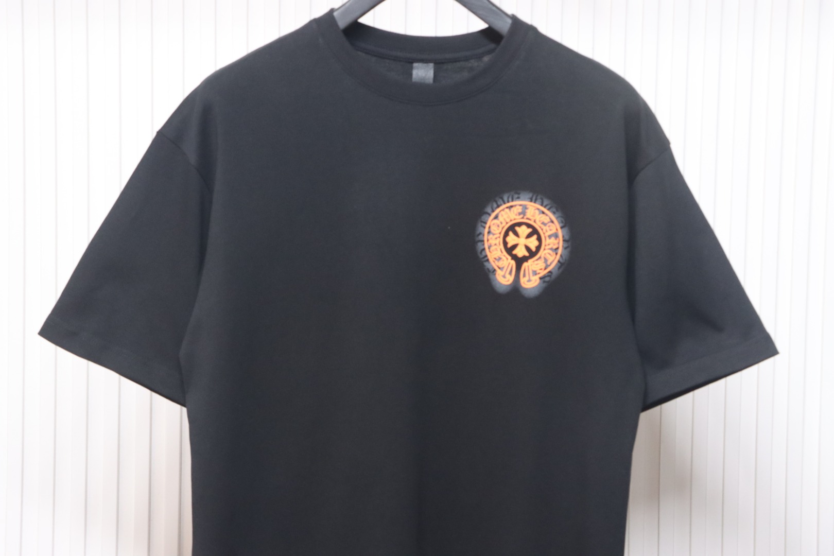 Chrome Hearts Colorful Cross Print T-shirt Grey