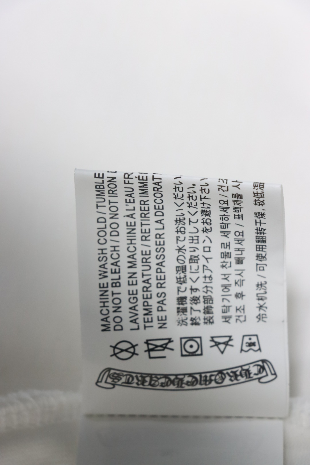 Chrome Hearts Colorful Full-color Embroidery T-shirt White