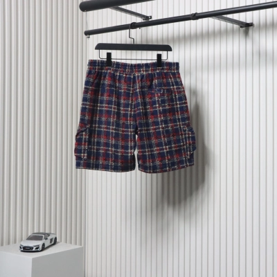 Chrome Hearts Cross Printed Monogram Casual Shorts Plaid 02