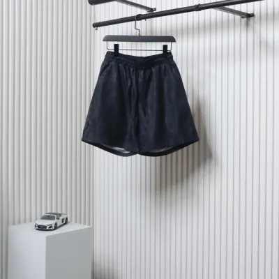 Chrome Hearts Digital Printed Ice Silk Cotton Shorts Black 01