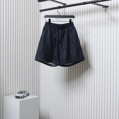 Chrome Hearts Digital Printed Ice Silk Cotton Shorts Black 01