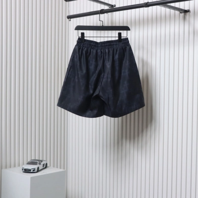 Chrome Hearts Digital Printed Ice Silk Cotton Shorts Black 02