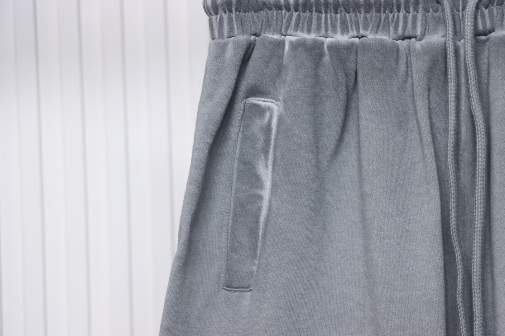 Chrome Hearts Distressed Embroidered Shorts Grey