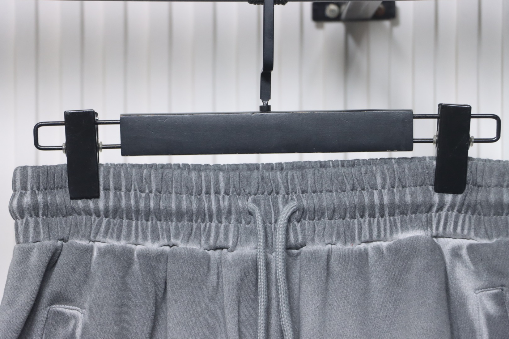 Chrome Hearts Distressed Embroidered Shorts Grey