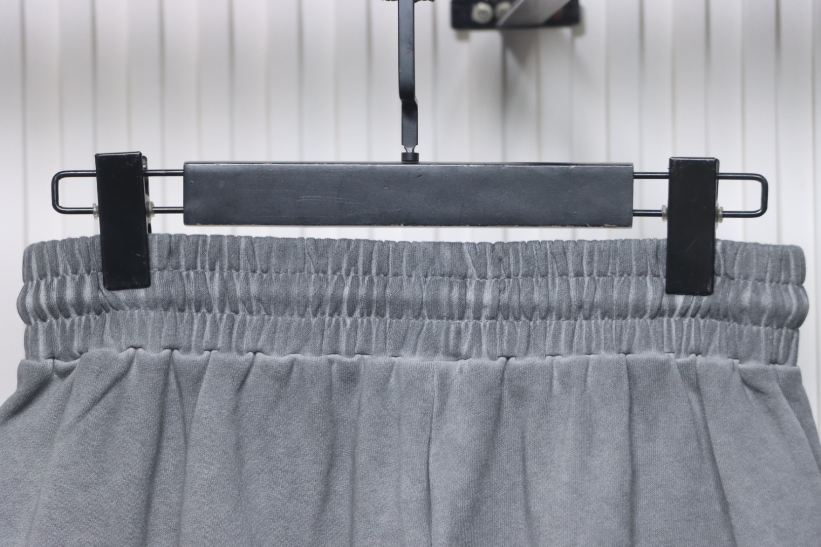 Chrome Hearts Distressed Embroidered Shorts Grey