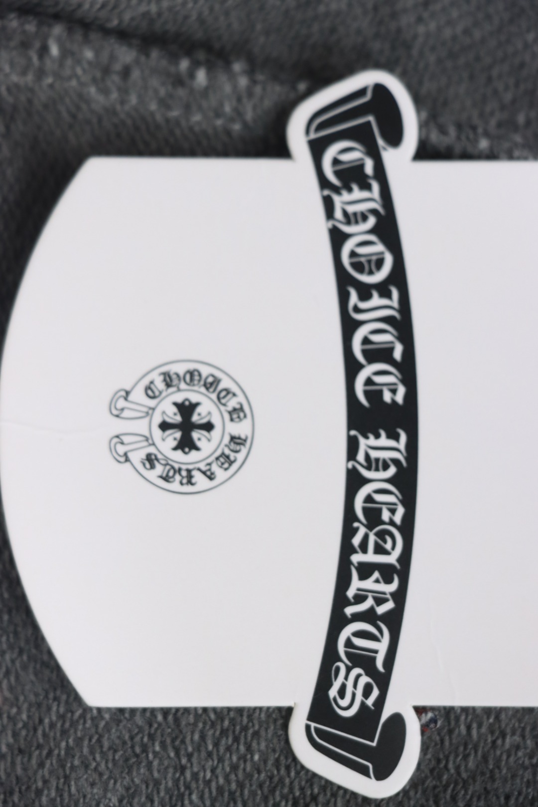 Chrome Hearts Distressed Embroidered Shorts Grey